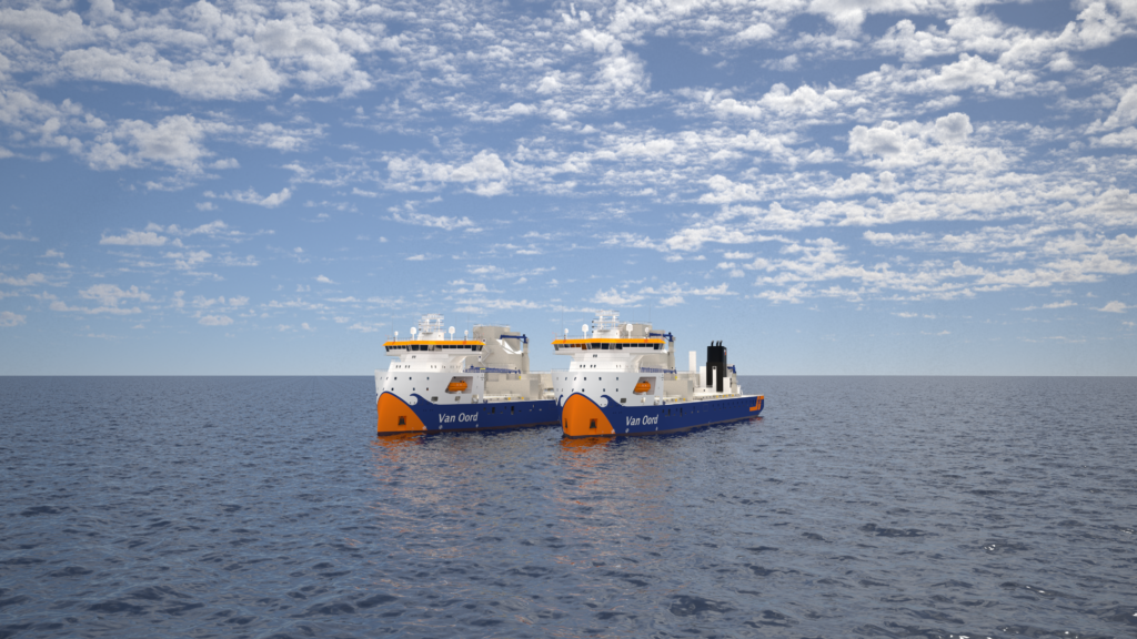 Van Oord orders pair of methanol-capable subsea rock installation vessels