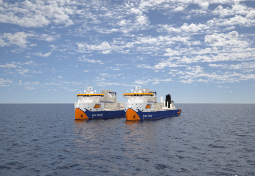Van Oord orders pair of methanol-capable subsea rock installation vessels
