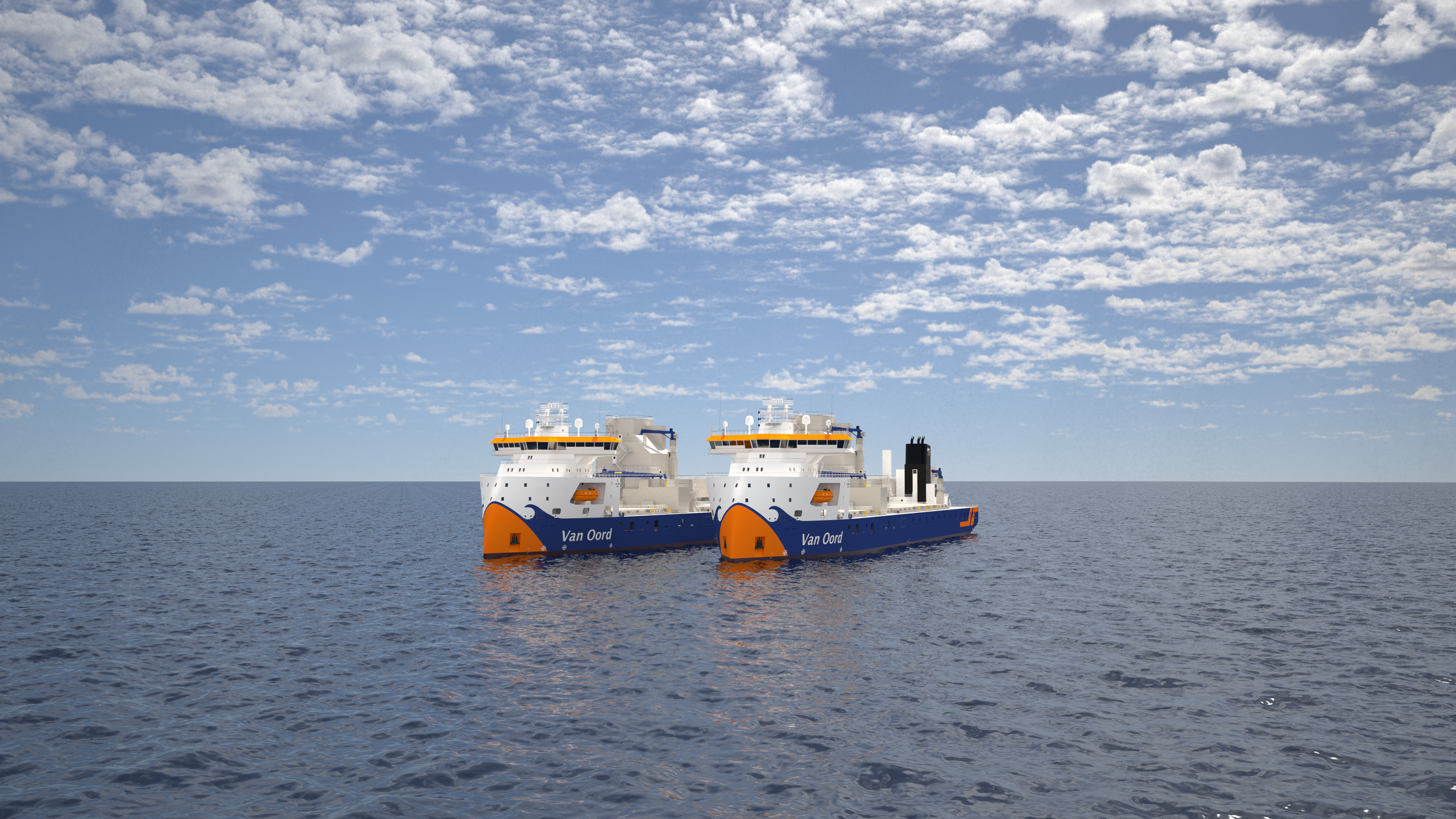 Van Oord orders pair of methanol-capable subsea rock installation vessels