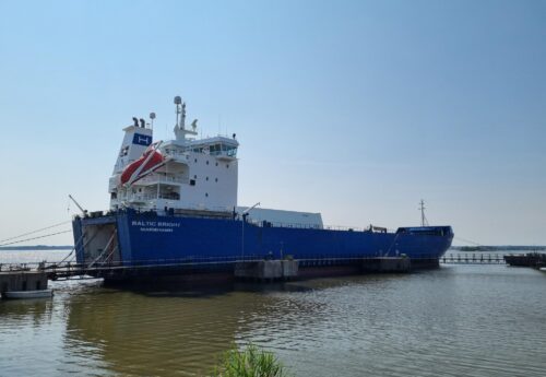 baltic bright roro vessel