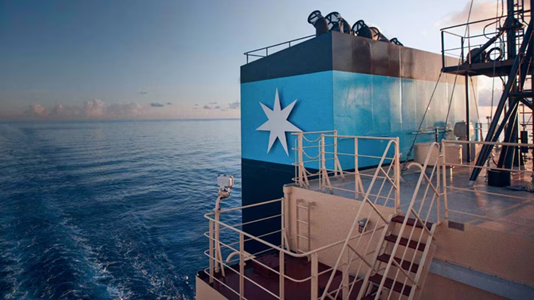 Fire breaks out onboard Maersk boxship off Liberia with crew fighting flames