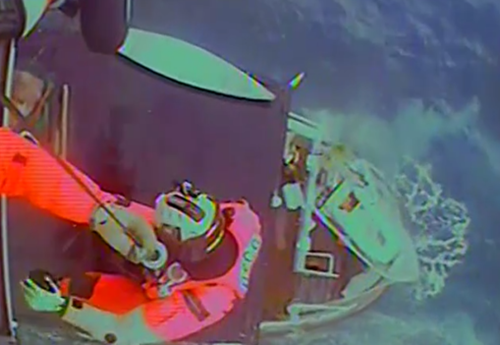 Four rescued from sinking tug in Gulf of Alaska