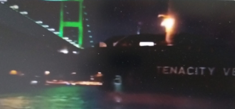 Tanker experiences engine failure near Cape Kandilli Point in Istanbul Strait