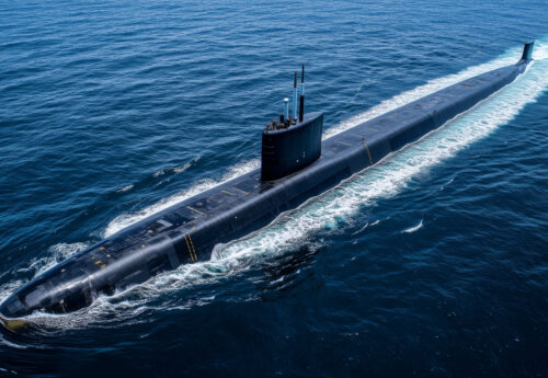 US Navy nuclear submarine
