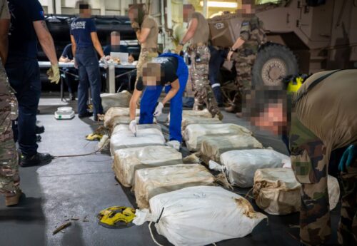 French navy seizes 9.6 tons of cocaine off West Africa worth €519m