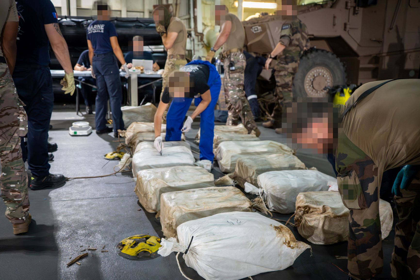 French navy seizes 9.6 tons of cocaine off West Africa worth €519m
