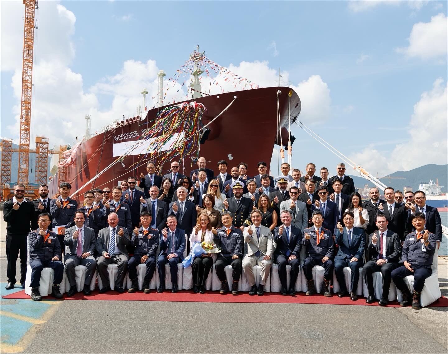 GasLog (Πήτερ Λιβανός): Διπλή τελετή ονοματοδοσίας πλοίων στη Ν.Κορέα