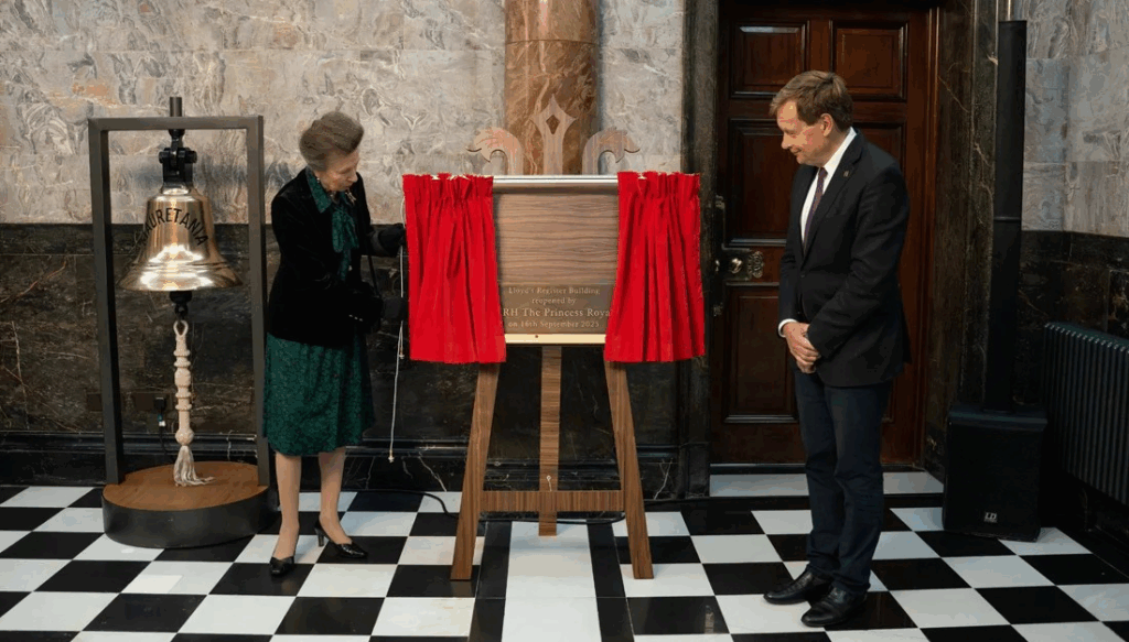 Royal visit marks reopening of Lloyd’s Register’s historic London headquarters