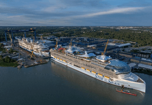 Royal Caribbean secures shipbuilding slots at Meyer Turku through 2036