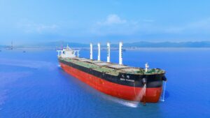 Anemoi rotor sails installed on U-Ming’s VLOC chartered by Vale