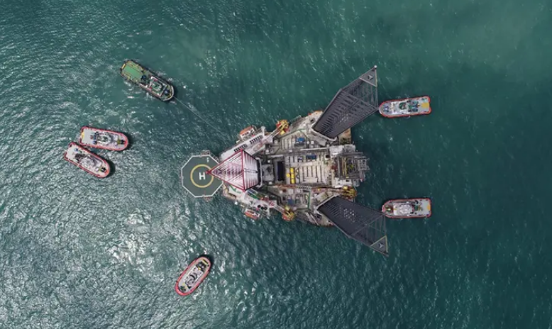 Oil rig owned by Borr Drilling