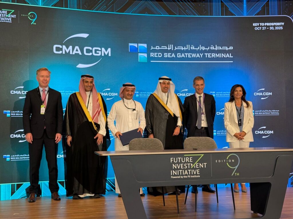 CMA CGM, RSGT sign term sheet for an envisioned $450m Jeddah terminal JV