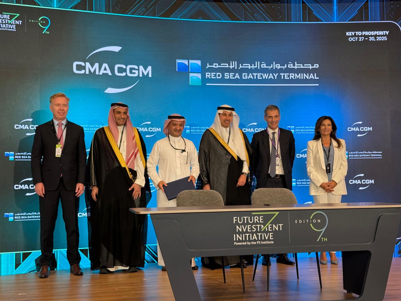 CMA CGM, RSGT sign term sheet for an envisioned $450m Jeddah terminal JV