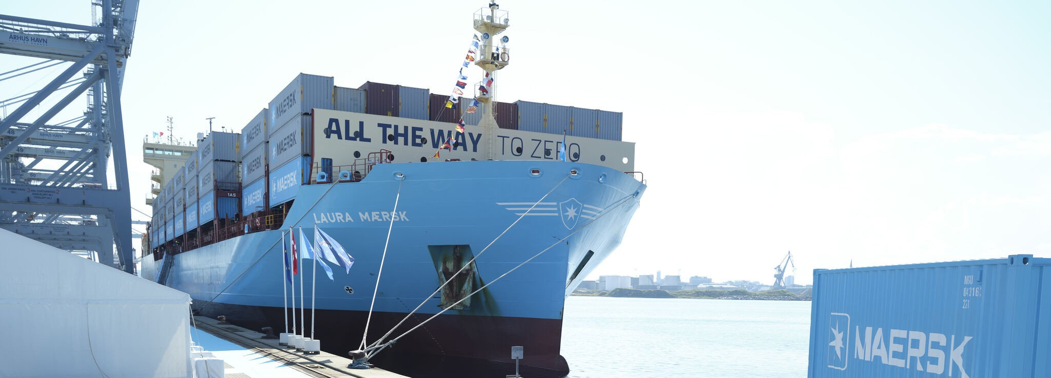 Maersk trials methanol-ethanol blend onboard containership (Video)