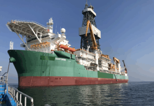 Drillship Santorini