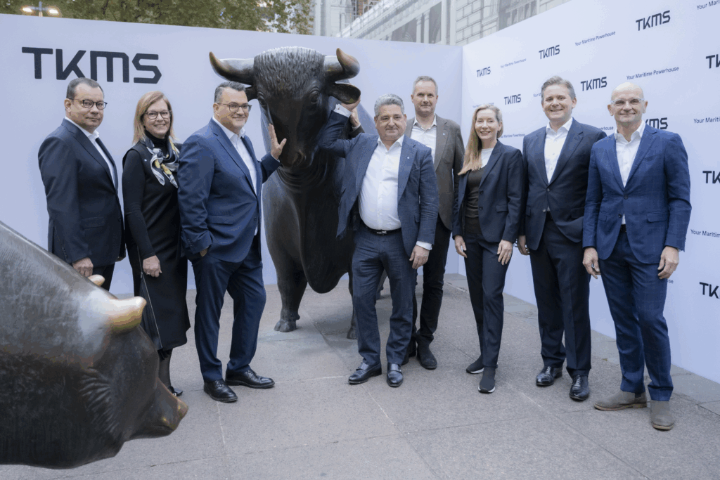 TKMS makes stock market debut amid global defense boom