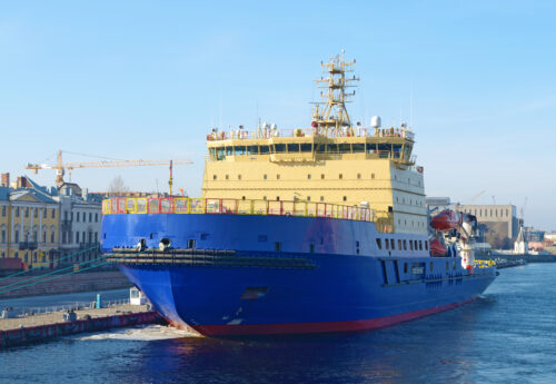 Nuclear-powered icebreaker