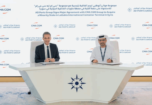 AD Ports seals deal with CMA CGM to buy stake in Syria’s Latakia terminal