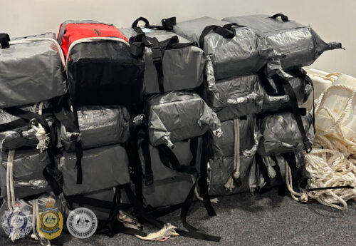 Livestock carrier’s chief officer charged after cocaine found off WA’s coast