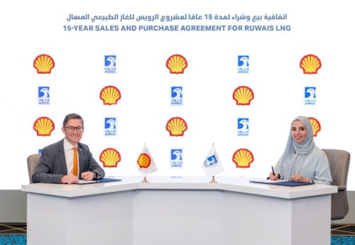 ADNOC signing with Shell for LNG SPA