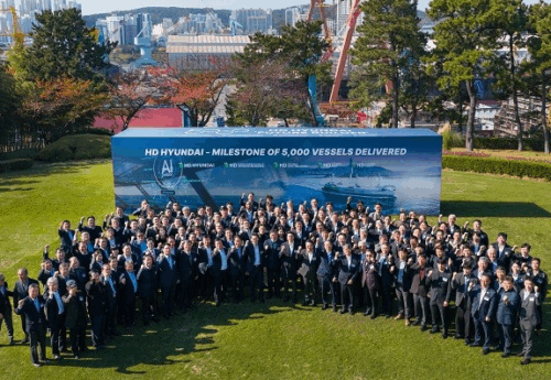 New Chapter in Korean Shipbuilding: HD Hyundai claims world’s first 5,000th delivery