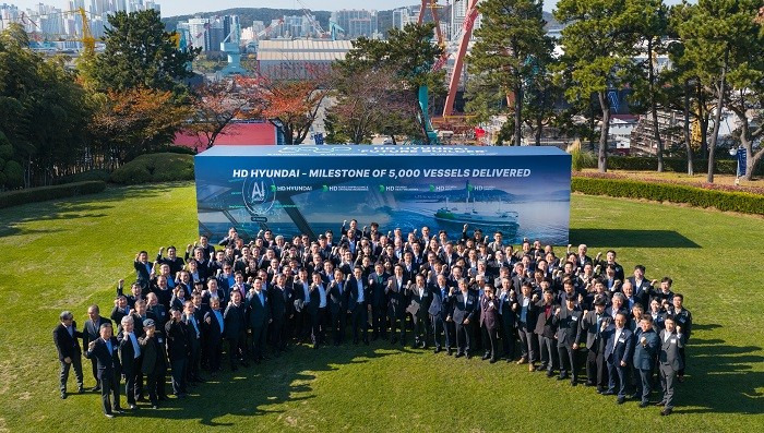 New Chapter in Korean Shipbuilding: HD Hyundai claims world’s first 5,000th delivery