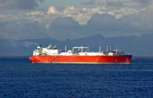 LNG Carrier anchored