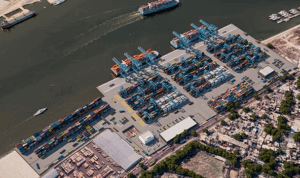 Laldia Container terminal.