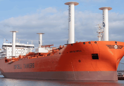 Major shipowners, royalty back wind propulsion specialist funding