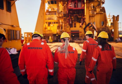 DeepOcean crew at work