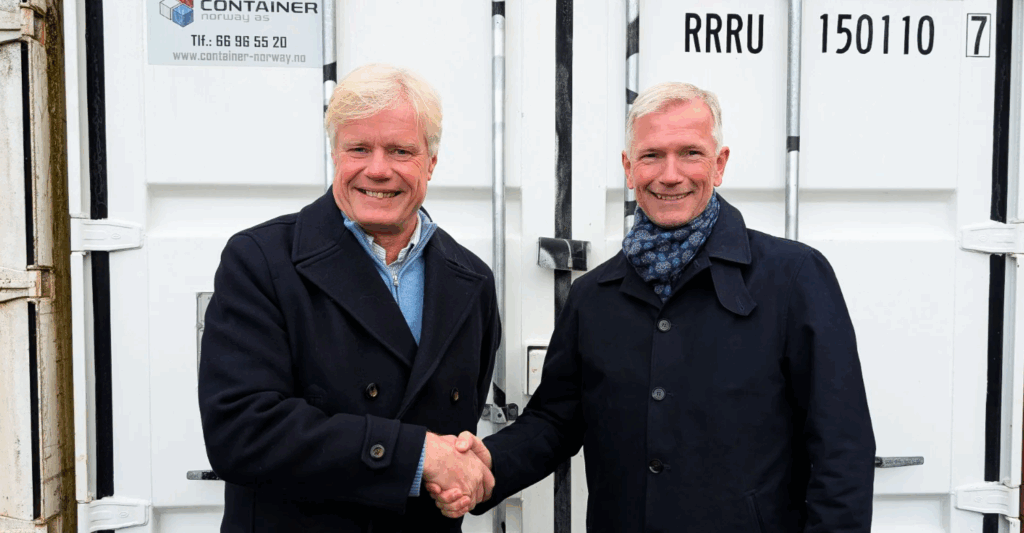 Greencarrier buying Container Utleie.