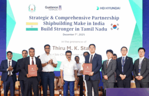 HD Hyundai signs MOU with Indian state gov. to build new shipyard