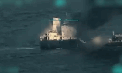 Video: Ukraine accuses Russia of drone attack against Turkish vessel