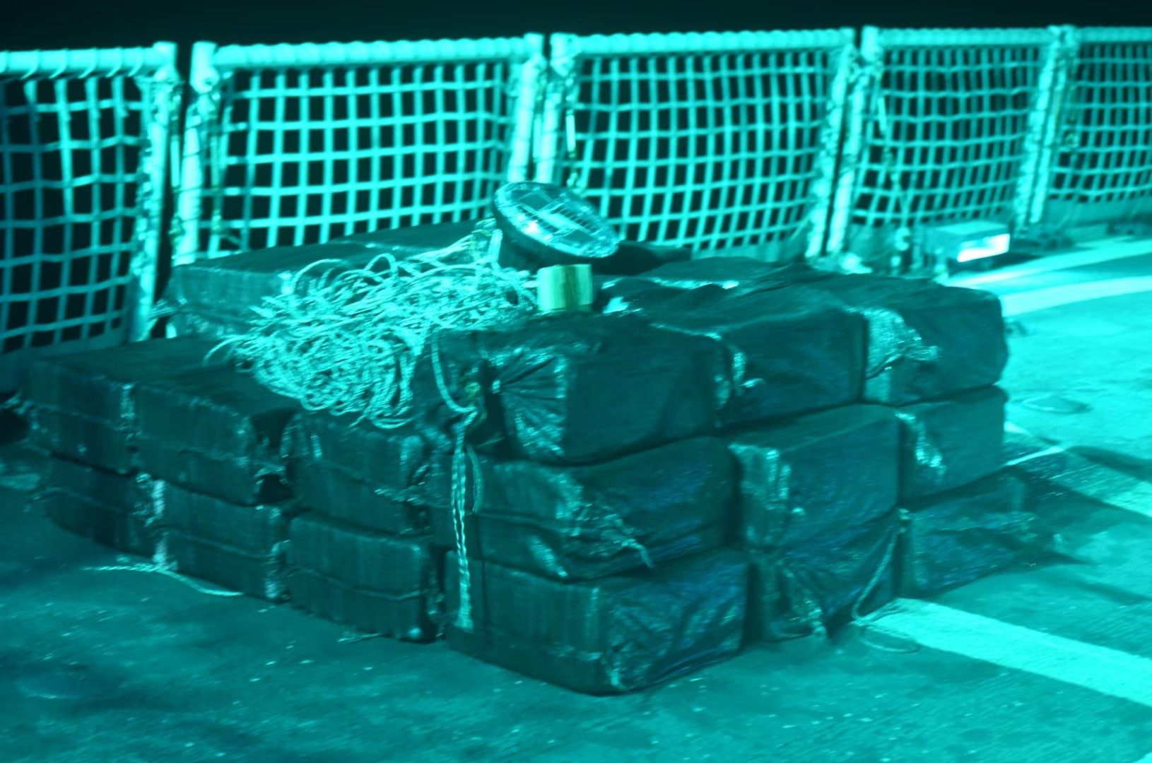U.S. Coast Guard following counterdrug patrol seizes $41.3m cocaine