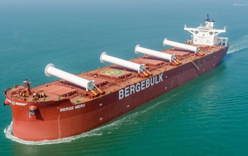 Anemoi completes second rotor sail installation for Berge Bulk