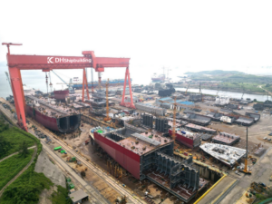 Daehan Shipbuilding won 55% of global suezmax orders in January