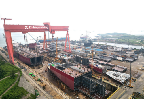 Daehan Shipbuilding won 55% of global suezmax orders in January