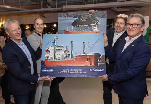 Chemship orders Econowind’s VentoFoils for two chemical tankers