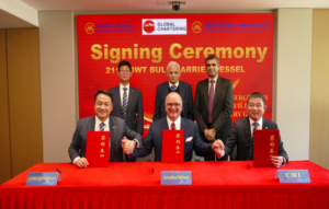 Global Chartering signs four newcastlemaxes at Chinese shipbuilder CMSI