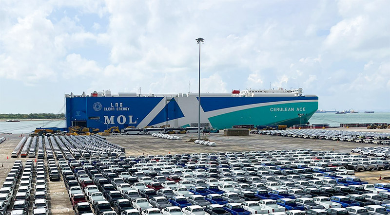 MOL and PSA Singapore forge JV to establish a Ro-Ro terminal in Singapore
