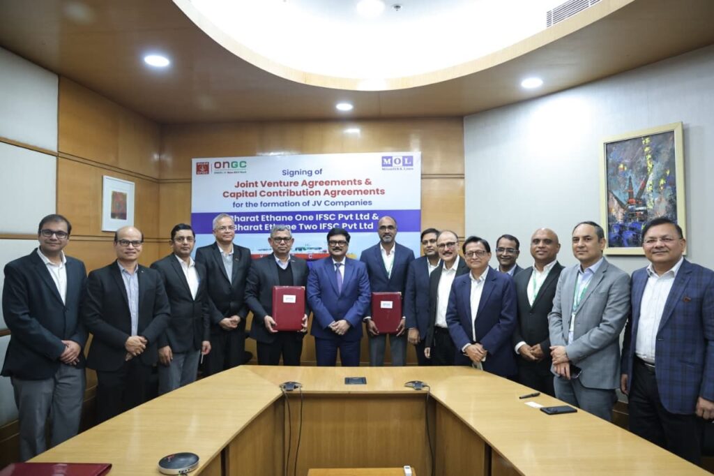ONGC enters ethane shipping through joint venture with MOL