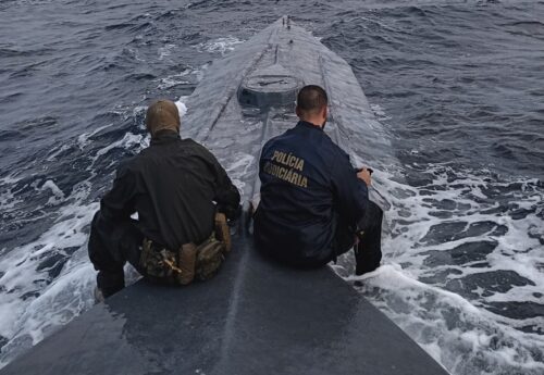 Portugal police foil ‘narco’ semi-submersible transporting 300 bales of cocaine