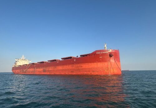 New purchased kamsarmax bulk carrier