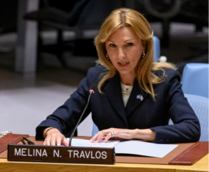 Melina Travlos: Targeting Greek vessels illogical, unlawful, no political reason