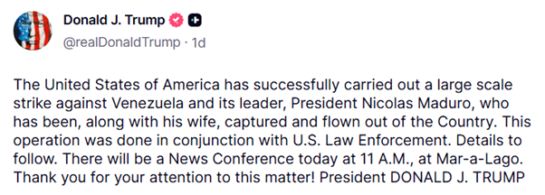 US oil giants to spend billions on Venezuelan oil industry: Trump