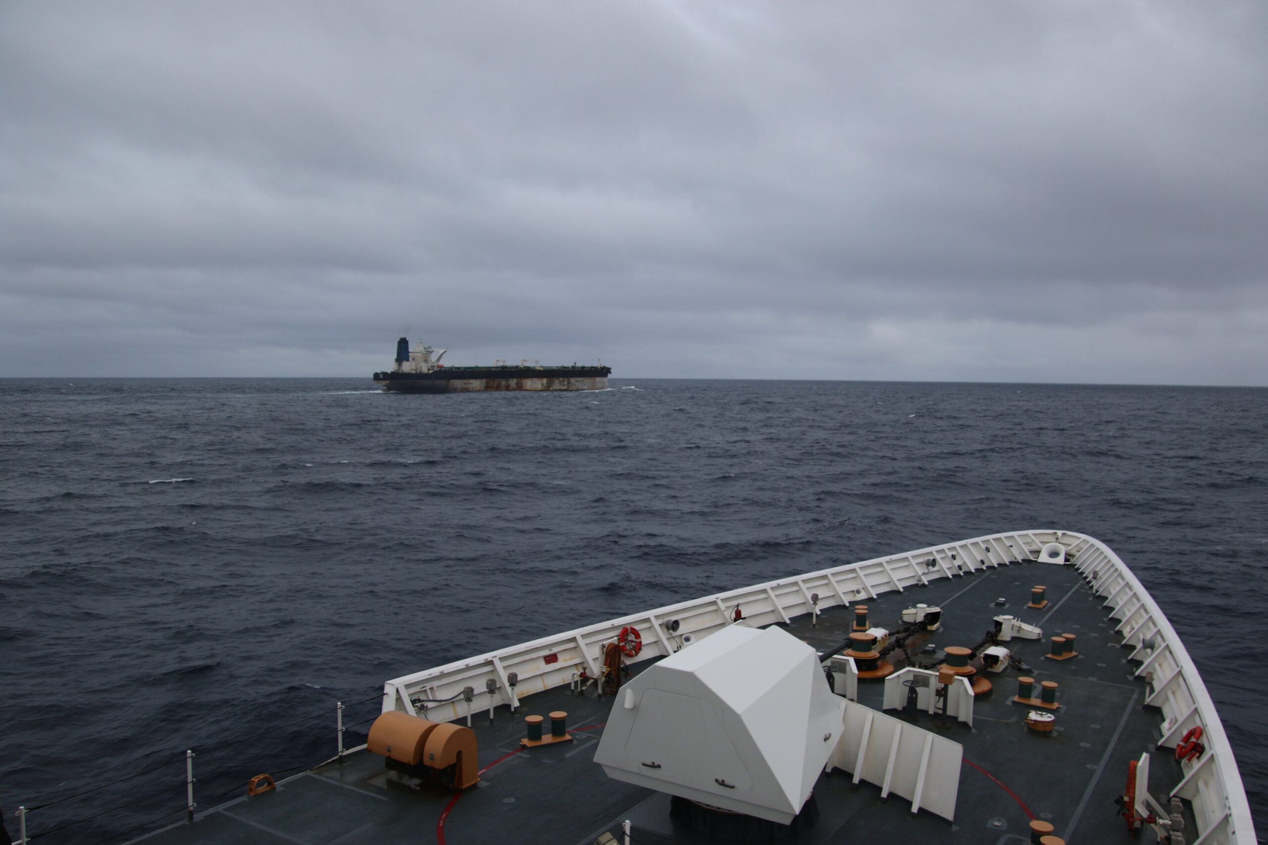 Two Russian nationals aboard seized oil tanker released by US