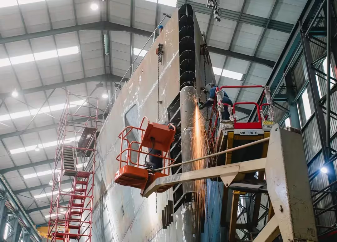 Liberty class autonomous ship construction for the US navy begins