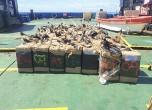 French navy seizes 2.4 tons of cocaine in French Polynesia