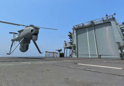 Royal Navy drone pilot saves £2.5m aircraft plunging into ocean