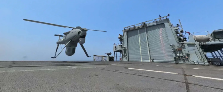 Royal Navy drone pilot saves £2.5m aircraft plunging into ocean